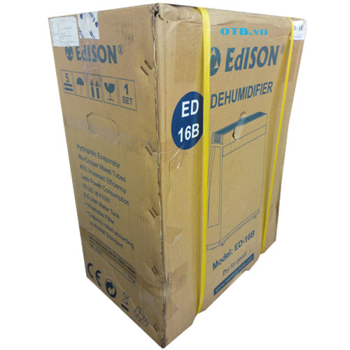 Vỏ thùng của Máy hút ẩm Edison 16 lít của Thái Lan