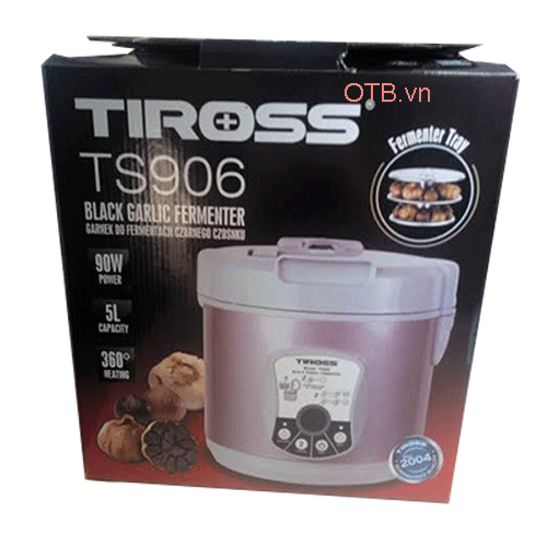 Vỏ hộp của Máy làm tỏi đen Tiross TS906